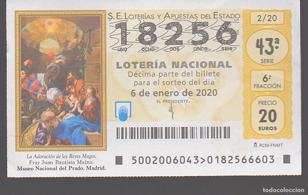 Loter&iacute;a nacional: LOTER&Iacute;A NACIONAL DEL SABADO - SORTEO 2 DEL 2020 - ADORACI&Oacute;N DE LOS REYES MAGOS (MUSEO DEL PRADO)