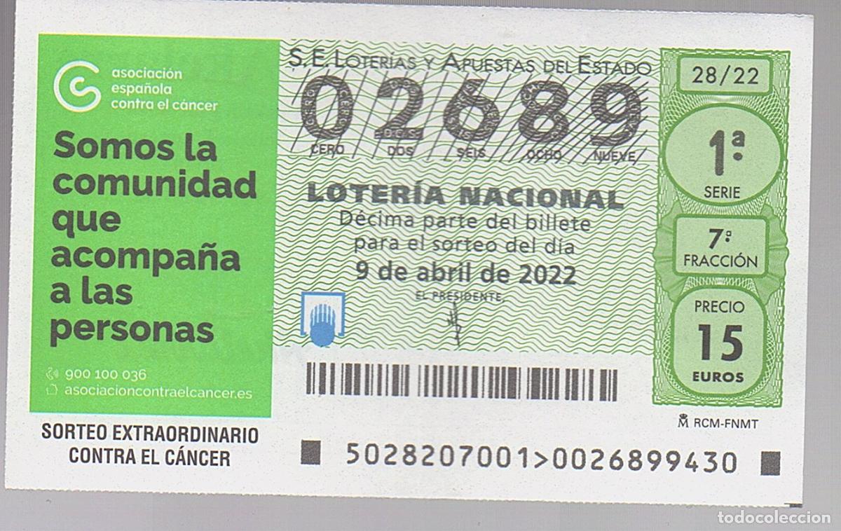 Loter&iacute;a nacional: LOTER&Iacute;A NACIONAL DEL SABADO - SORTEO 28 DEL 2022 - SORTEO EXTRAORDINARIO CONTRA AL CANCER -