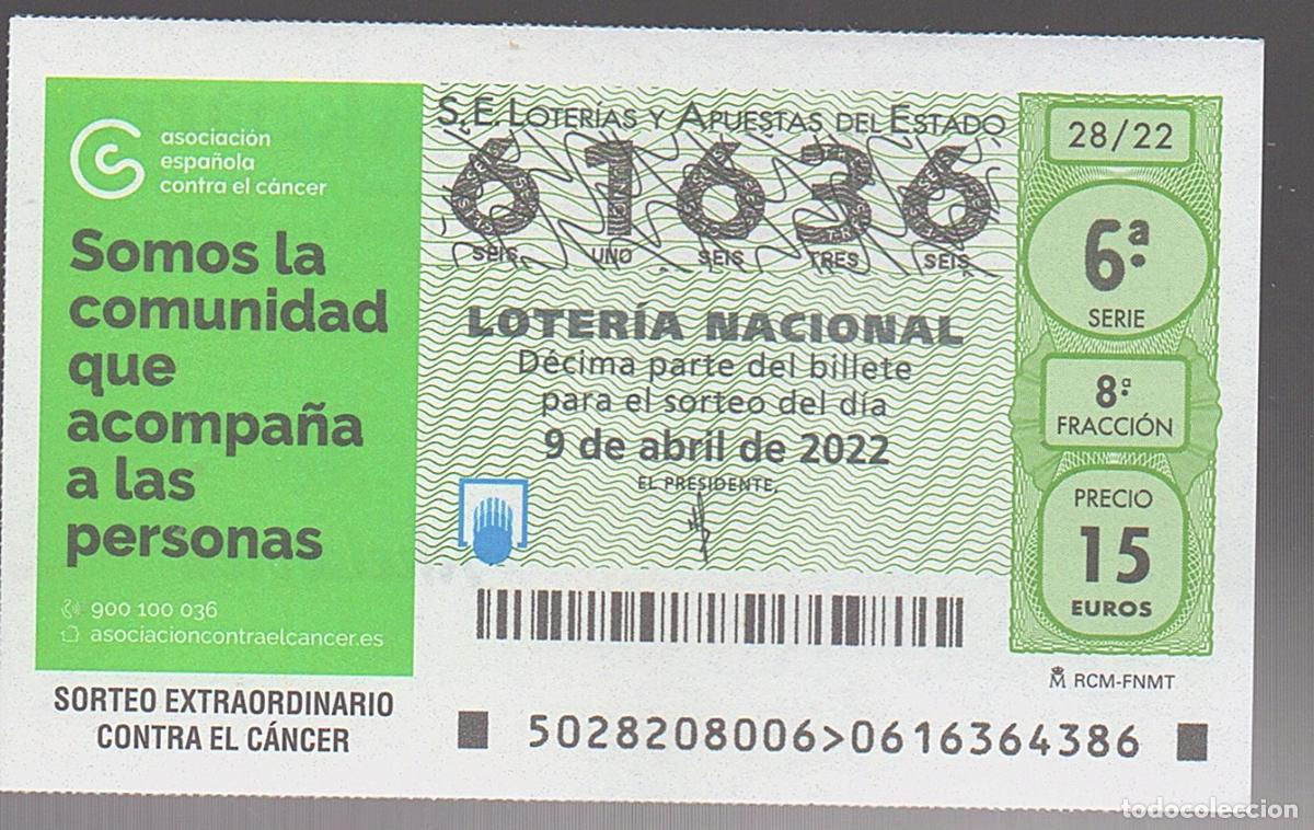 Loter&iacute;a nacional: LOTER&Iacute;A NACIONAL DEL SABADO - SORTEO 28 DEL 2022 - SORTEO EXTRAORDINARIO CONTRA AL CANCER -