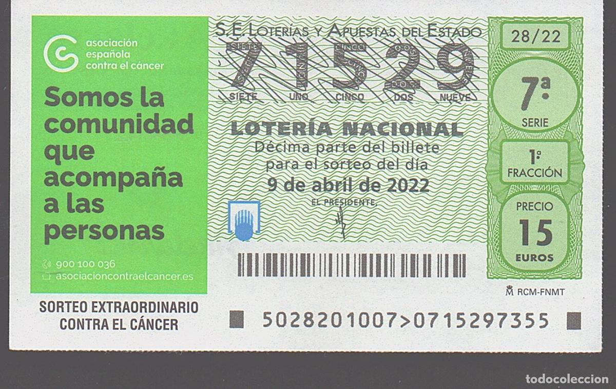 Loter&iacute;a nacional: LOTER&Iacute;A NACIONAL DEL SABADO - SORTEO 28 DEL 2022 - SORTEO EXTRAORDINARIO CONTRA AL CANCER -
