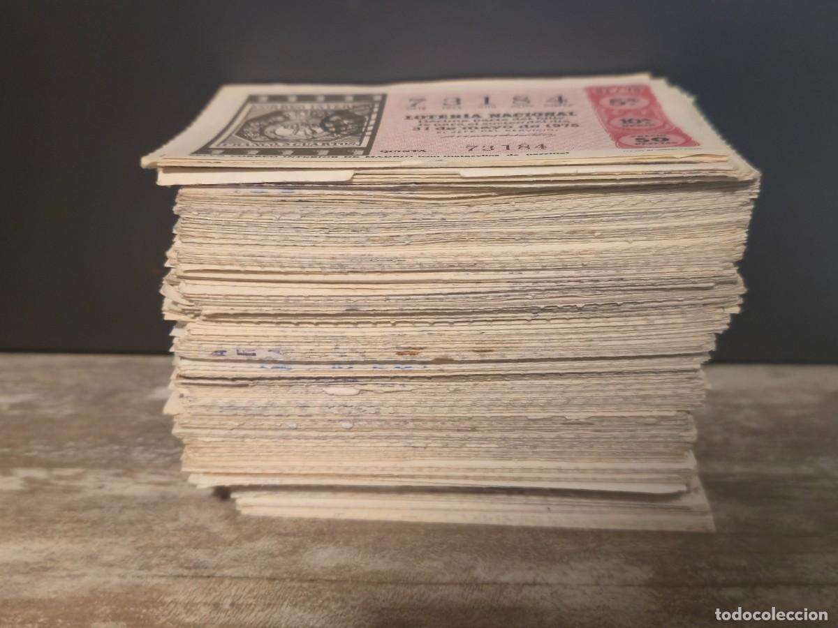 National Spanish Lottery: LOTE Loter&iacute;a de Nacional de Espa&ntilde;a, 500 decimos A&ntilde;os 70 y 80