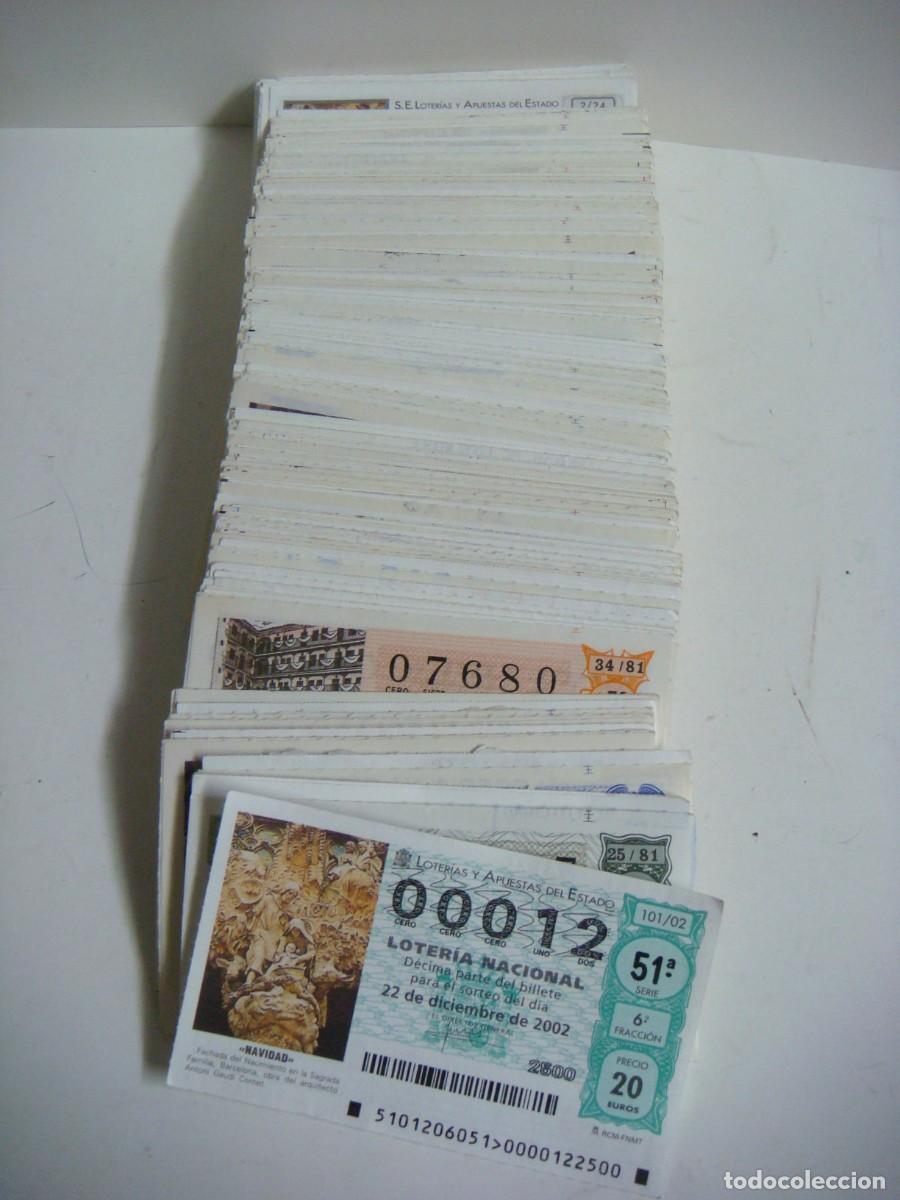 Loter&iacute;a nacional: DECIMOS LOTERIA NACIONAL NUMEROS CORRELATIVOS LOTE DE 500 DECIMOS N&ordm; 6 (&)