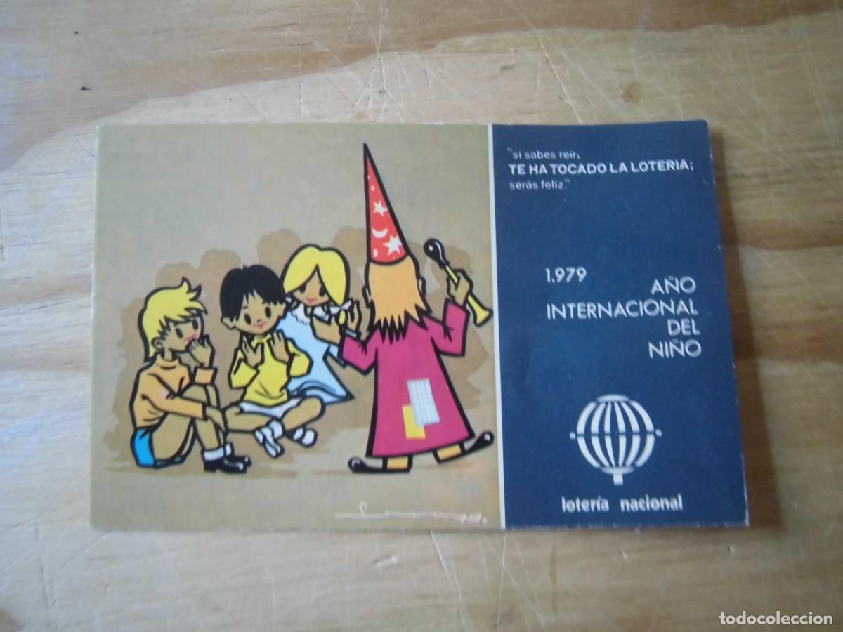 Loter&iacute;a nacional: POSTAL LOTER&Iacute;A NACIONAL 1979 A&Ntilde;O INTERNACIONAL DEL NI&Ntilde;O SERIE L N&ordm; 9