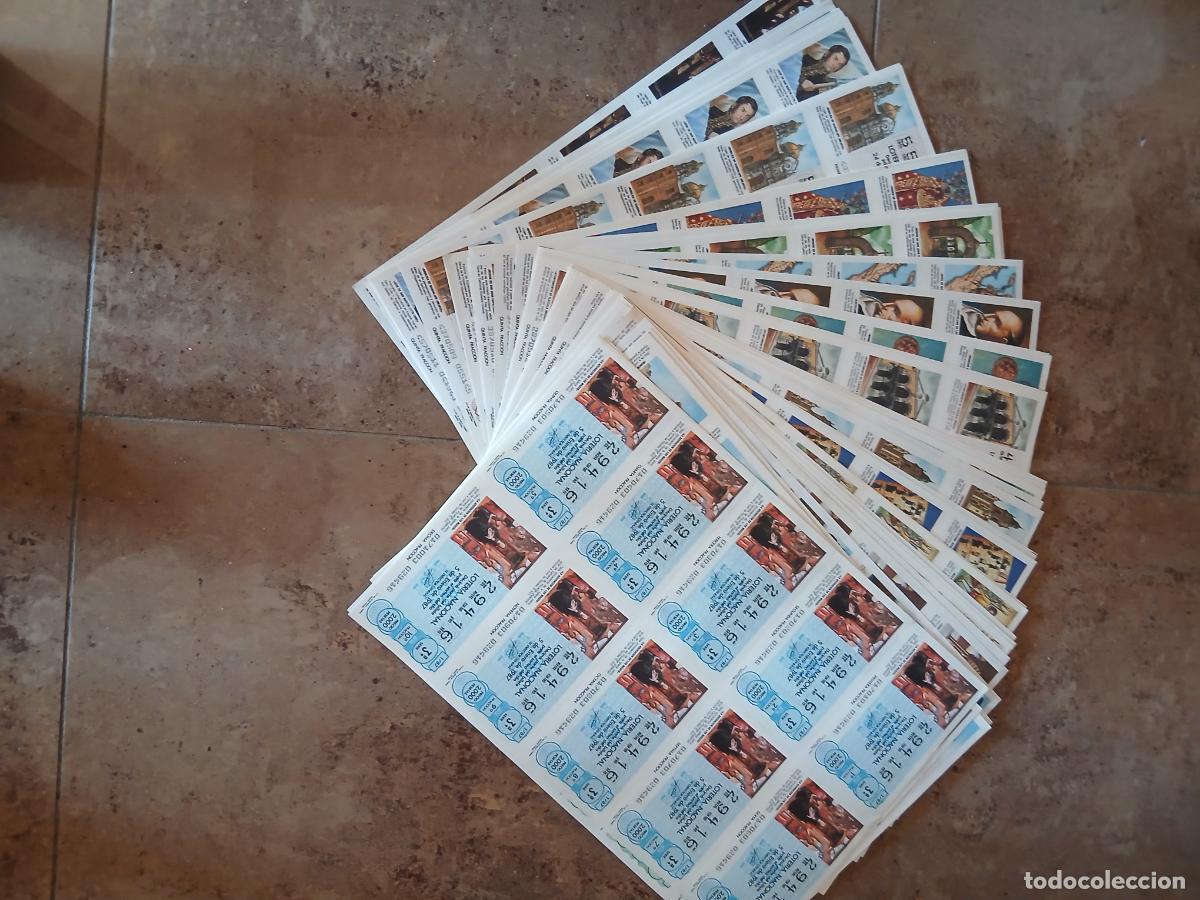 Loter&iacute;a nacional: LOTERIA A&Ntilde;O 1987 COMPLETO EN BILLETES 51 BILLETES 510 DECIMOS