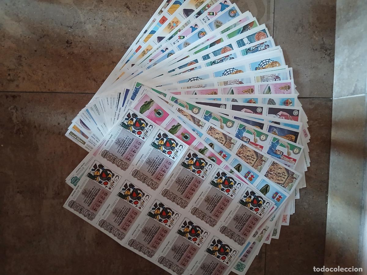 Loter&iacute;a nacional: LOTERIA A&Ntilde;O 1982 COMPLETO EN BILLETES 49 BILLETES 490 DECIMOS