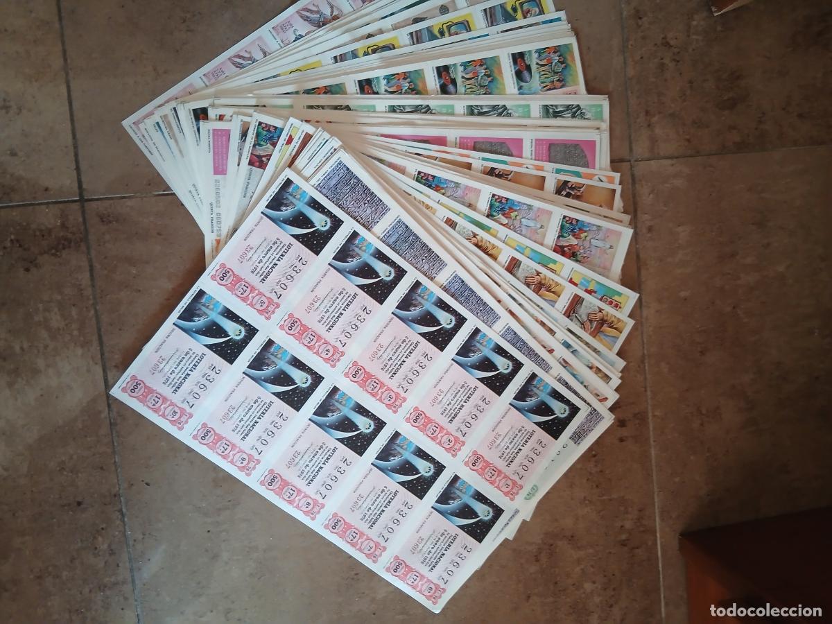 Loter&iacute;a nacional: LOTERIA A&Ntilde;O 1976 COMPLETO EN BILLETES 50 BILLETES 500 DECIMOS