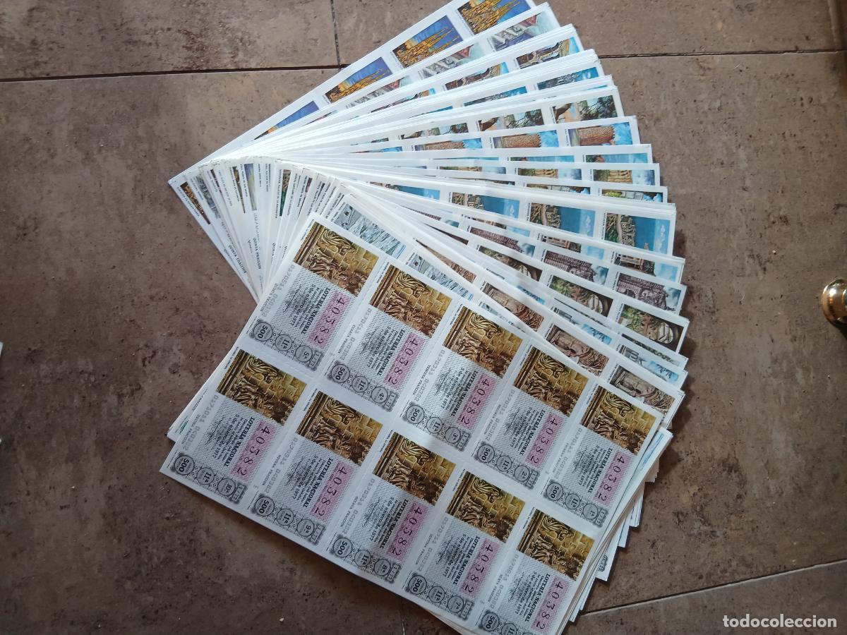 Loter&iacute;a nacional: LOTERIA A&Ntilde;O 1977 COMPLETO EN BILLETES 50 BILLETES 500 DECIMOS