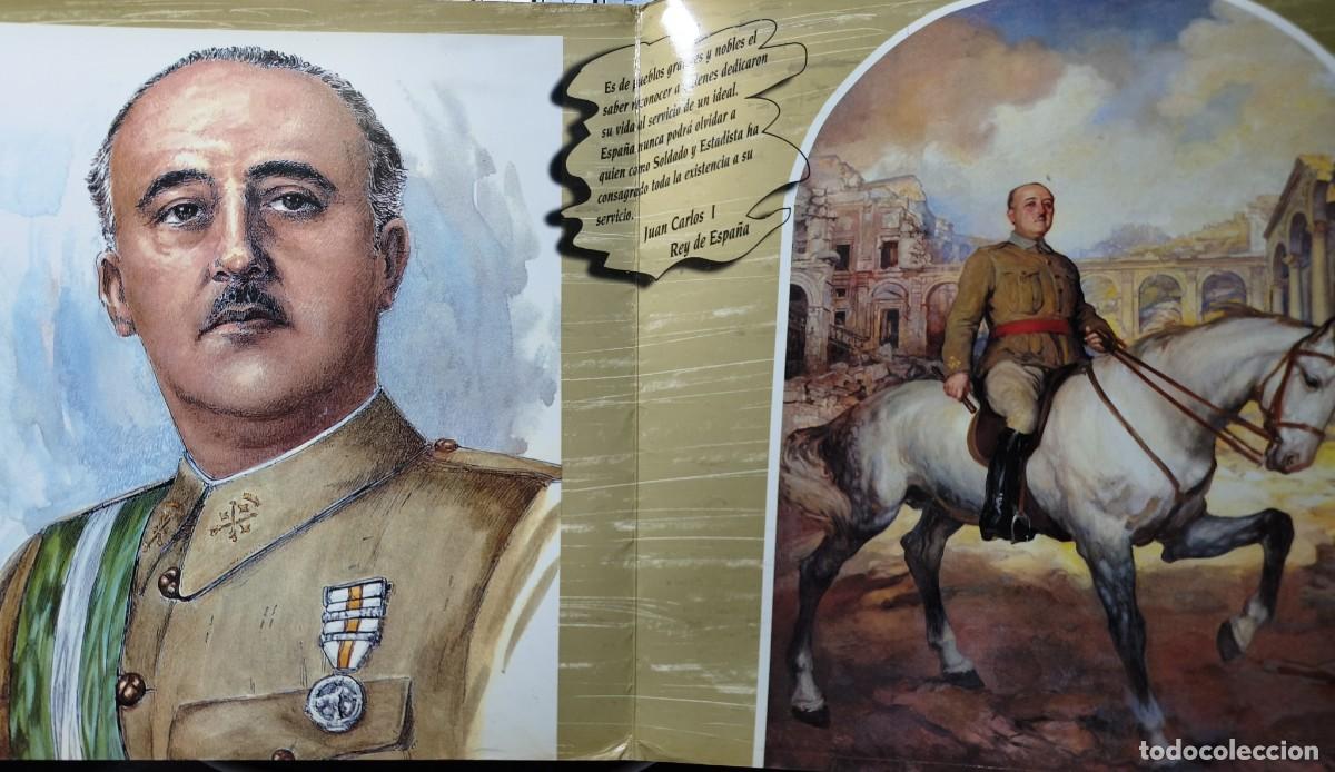 Lotteria Nationale Spagnola: Loteria nacional Franco cartel desplegable tama&ntilde;o doble folio estado muy bueno