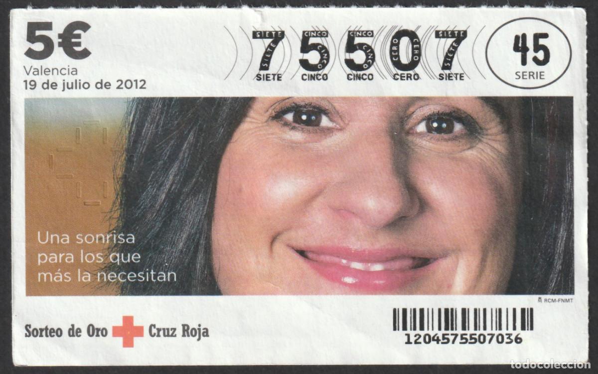 Loterie Nationale: 2012 - Sorteo de oro - Cruz Roja Espa&ntilde;ola