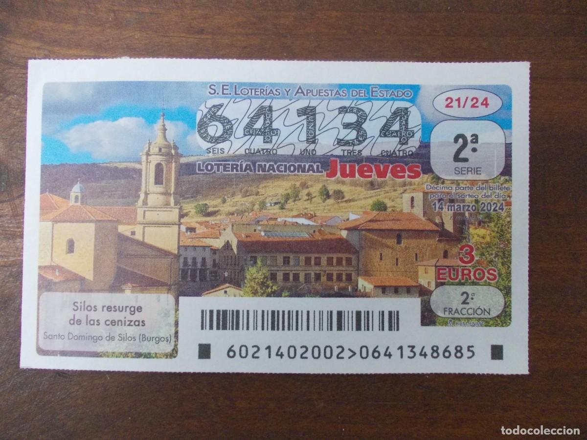 National Spanish Lottery: D&eacute;cimo Loter&iacute;a Nacional Santo Domingo de Silos 14 marzo 2024 Silos Burgos patrimonio arquitectura
