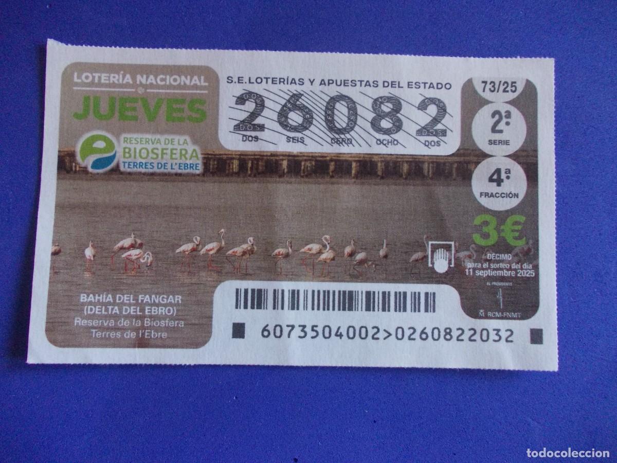 Loterie Nationale: Decimo Loteria Nacional Jueves 11 Septiembre 2025 Bahia Fangar Delta del Ebro Terres Ebre Flamenco