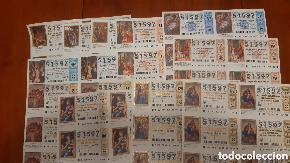Loter&iacute;a nacional: 11 billetes de Loter&iacute;a Nacional Navidad