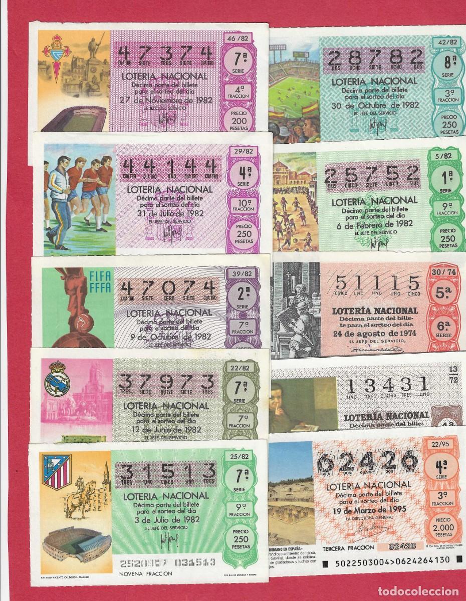 Loter&iacute;a nacional: LOTERIA 10 NUMEROS CAPICUAS