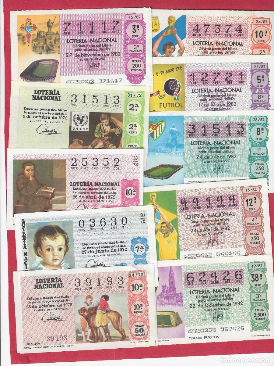Loter&iacute;a nacional: LOTERIA 10 NUMEROS CAPICUAS