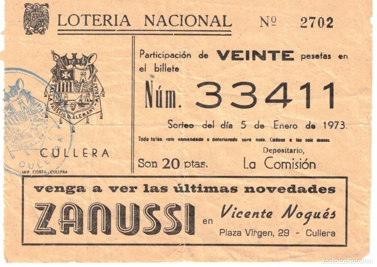 Loter&iacute;a nacional: :::: BS25 - PAPELETA DE PARTICIPACION EN EL SORTE DEL NI&Ntilde;O 1973