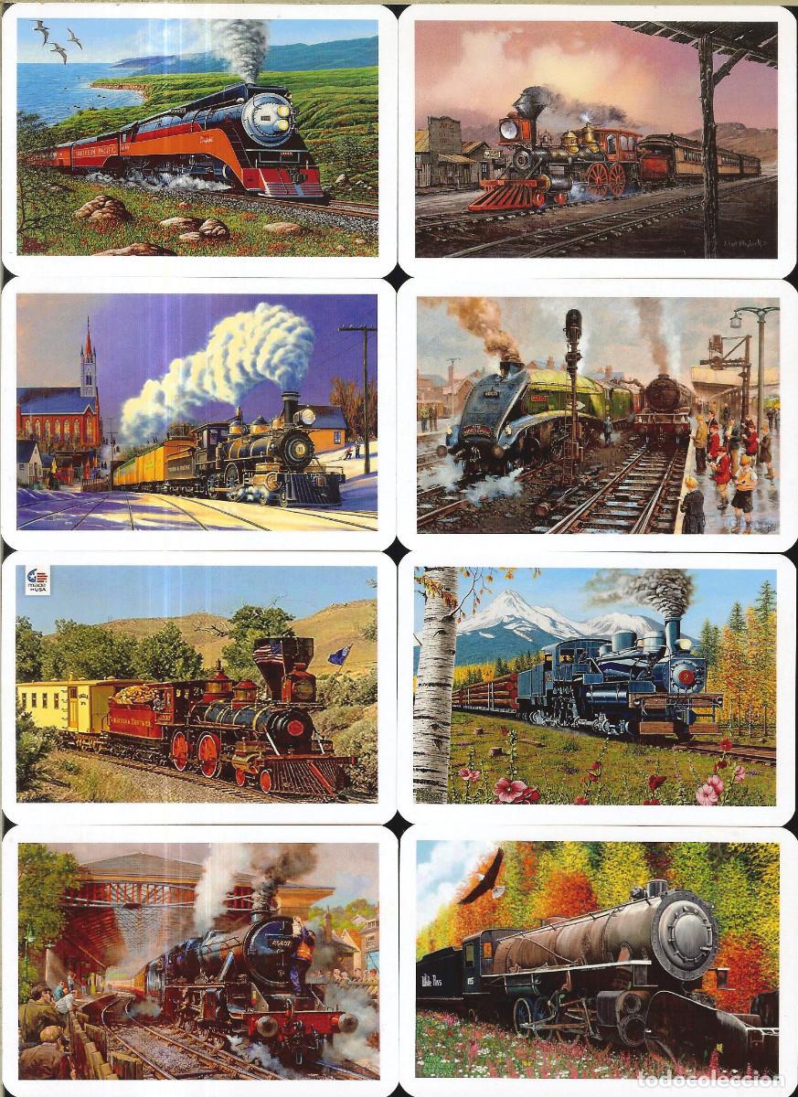 Loter&iacute;a nacional: 8 CALENDARIOS DE BOLSILLO - A&Ntilde;O 2022 - FERROCARRIL NORTE AMERICANO