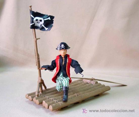 Madelman: COMPLEMENTO MADELMAN ORIGINAL, SUPER EQUIPO PIRATA, BALSA PIRATA COMPLETA - Foto 2