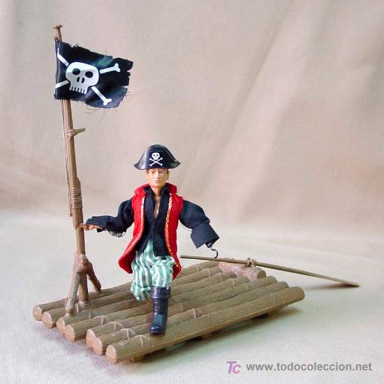 Madelman: COMPLEMENTO MADELMAN ORIGINAL, SUPER EQUIPO PIRATA, BALSA PIRATA COMPLETA - Foto 3