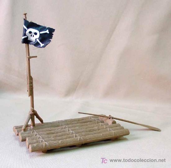 Madelman: COMPLEMENTO MADELMAN ORIGINAL, SUPER EQUIPO PIRATA, BALSA PIRATA COMPLETA - Foto 4