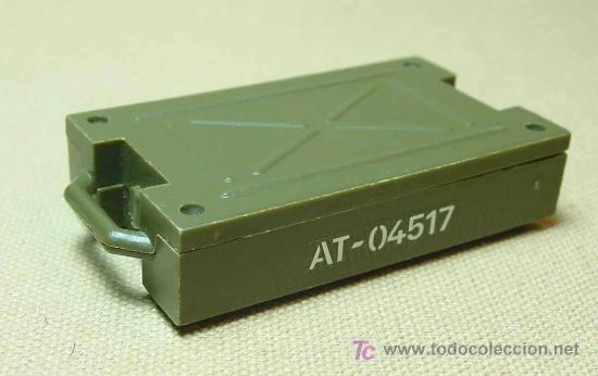 Madelman: CAJA DE PROYECTILES, COMPLEMENTO MADELMAN ORIGINAL, SUPER EQUIPO, ALTO MANDO, REF: 153, 1975 - Foto 2