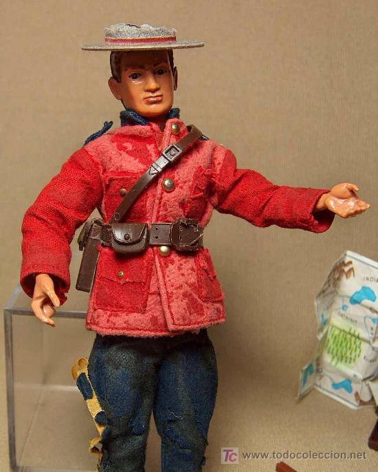 Madelman: MADELMAN ORIGINAL, POLICIA MONTADA DEL CANADA CON COMPLEMENTOS, 1&ordf; SERIE. - Foto 3