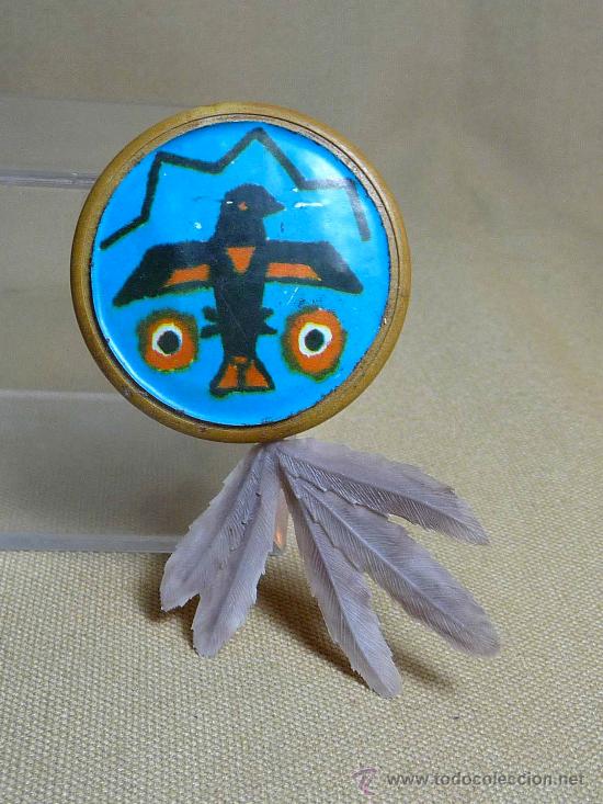 Madelman: COMPLEMENTO MADELMAN, ORIGINAL, ESCUDO INDIO, CON PLUMAS - Foto 1