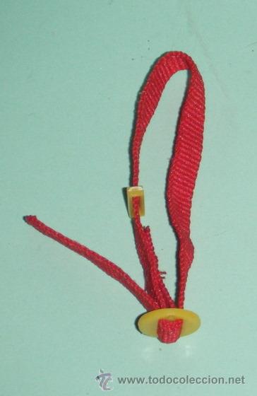 Madelman: LTDI. REF. 4PDJ93. MATERIAL MADELMAN PDJ. CINTURON ROJO BOMBERO - Foto 1