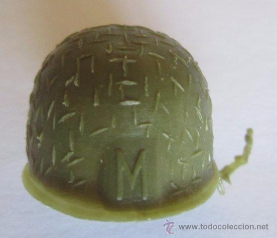 Madelman: ACCESORIOS MADELMAN CASCO MILITAR 1 GENERACION, ORIGINAL. CC - Foto 1