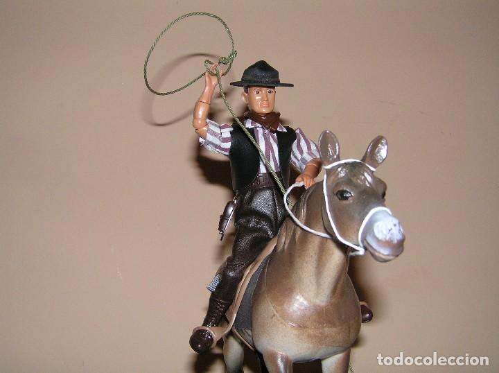 Madelman: Madelman MDE serie Far West. Oeste. Cawboy. Vaquero con caballo y bisonte. - Foto 2 - 111519543