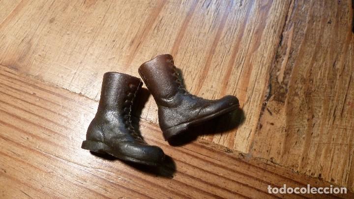 Madelman: Madelman. Botas marr&oacute;n originales. 1&ordf;generaci&oacute;n - Foto 1