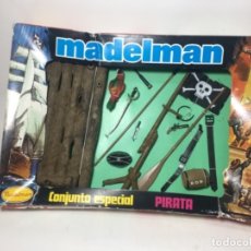 Madelman: ¡¡LOS ORIGINALES!! MADELMAN ORIGINAL MADEL S.A CONJUNTO EN CAJA PIRATA ACCESORIOS REFERENCIA 601. Lote 175563038