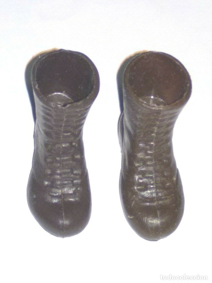 Madelman: MADELMAN BOTAS MARRON OSCURO 1&ordf; EPOCA 100 % ORIGINAL - Foto 1