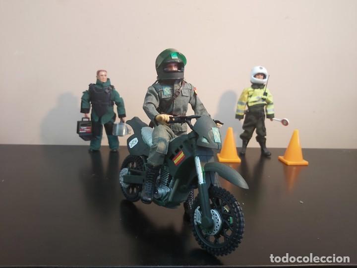 Madelman: Madelman MDE Colecci&oacute;n Guardia Civil. Seprona con moto.