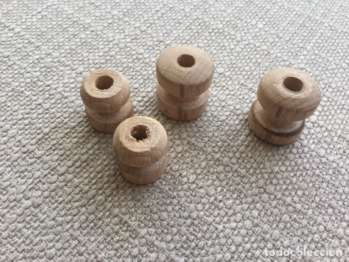 Madelman: Cuatro ejes madera repro para carreta Madelman - Foto 1