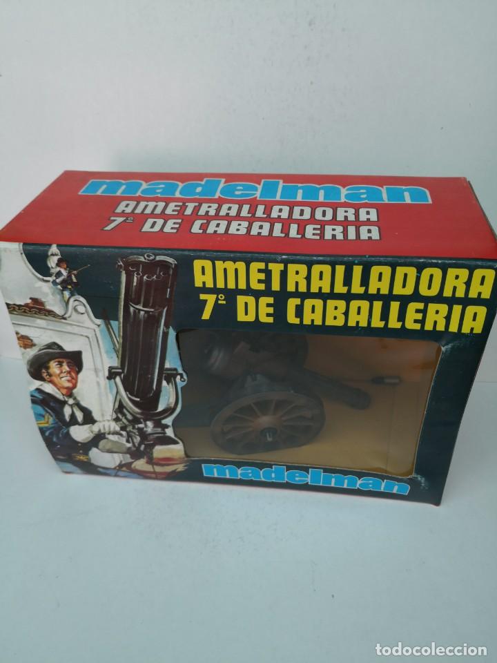 Madelman: AMETRALLADORA MADELMAN 7 CABALLERIA REF. 724. - Foto 1