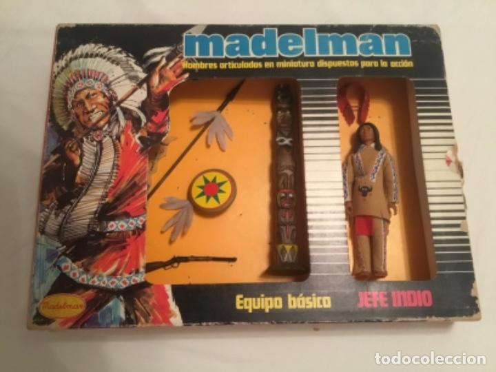 Madelman: MADELMAN EQUIPO B&Aacute;SICO JEFE INDIO - REF. 504 - - Foto 1