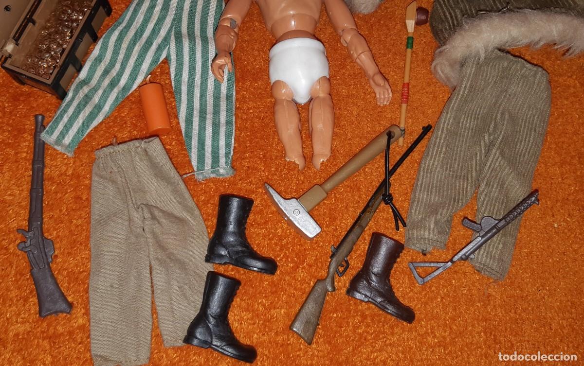 Madelman: LOTE MADELMAN ANTIGUO ROPA BOTAS ARMAS - Foto 4