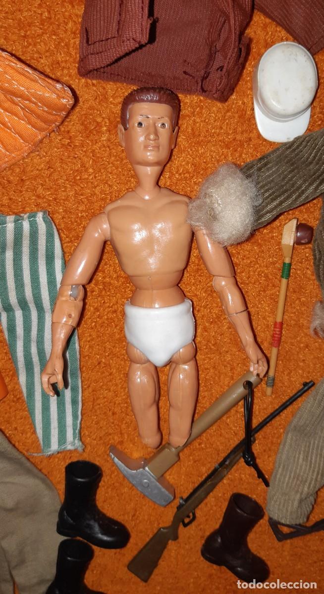 Madelman: LOTE MADELMAN ANTIGUO ROPA BOTAS ARMAS - Foto 5