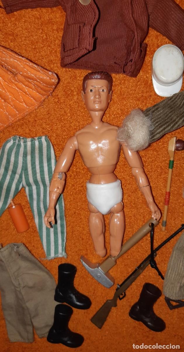 Madelman: LOTE MADELMAN ANTIGUO ROPA BOTAS ARMAS - Foto 6