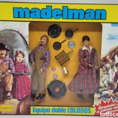 Madelman: CAJA MADELMAN COLONOS. REF 2120. MADEL 1978- 1982. MADE IN SPAIN. ORIGINAL. NUNCA ABIERTA.. Lote 377481784