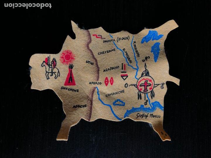 Madelman: MADELMAN - PIEL MAPA JEFE INDIO ORIGINAL - Foto 1