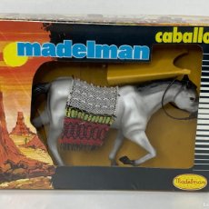 Madelman: MADELMAN CABALLO TORDO CON SU CAJA ORIGINAL. Lote 400485514