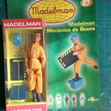 Madelman: MADELMAN: MECANICO DE BOXES CON FASCICULO N° 27 DE ALTAYA