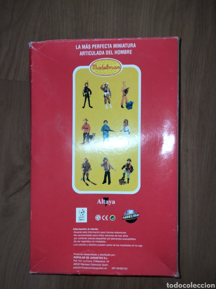 Madelman: Caja Lancha Madelman vacia - Foto 2