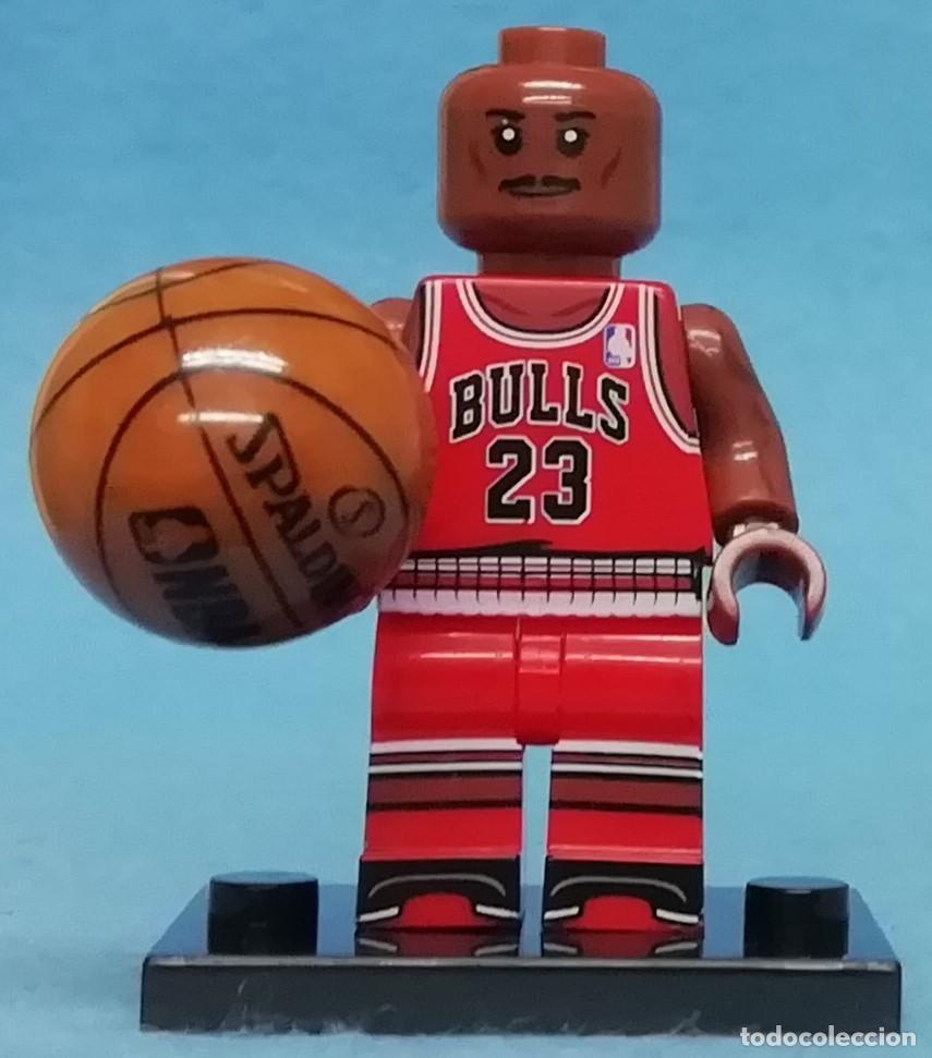 Madelman: Michael Jordan (NBA) Lego compat&iacute;vel minifiguras - Foto 2