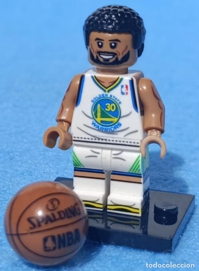 Madelman: Stephen Curry (NBA) Lego compat&iacute;vel minifiguras - Foto 1
