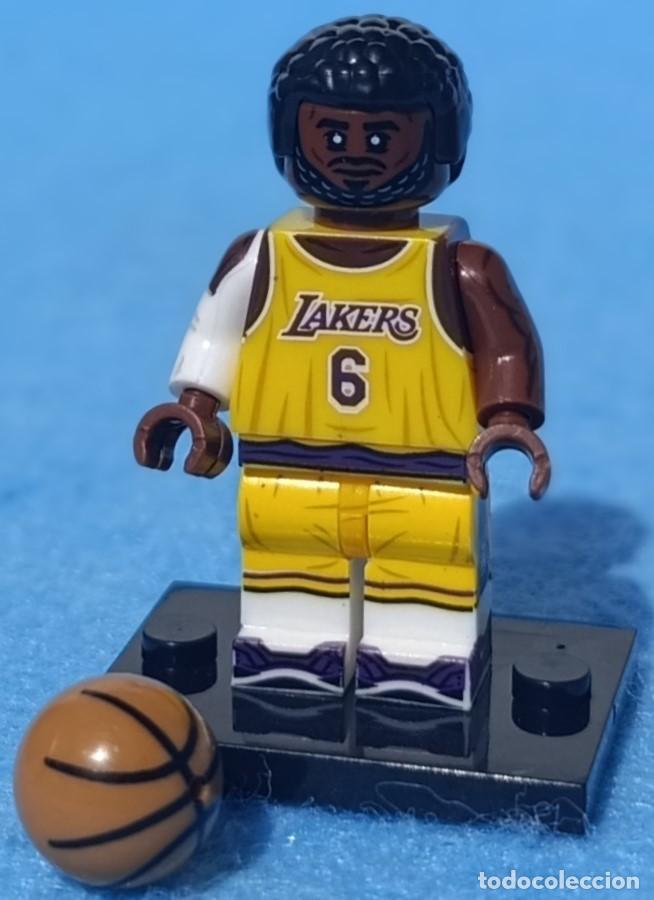 Madelman: LeBron James (NBA) Lego compat&iacute;vel minifiguras - Foto 1