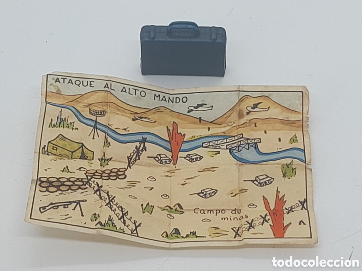 Madelman: MADELMAN ORIGINAL. MALETIN CON MAPA DE ALTO MANDO - Foto 2
