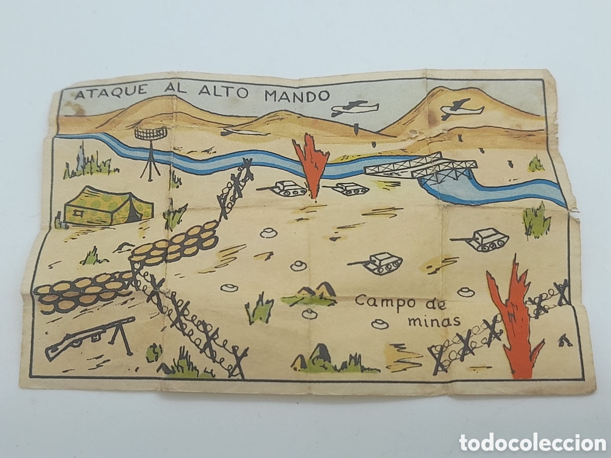 Madelman: MADELMAN ORIGINAL. MALETIN CON MAPA DE ALTO MANDO - Foto 3