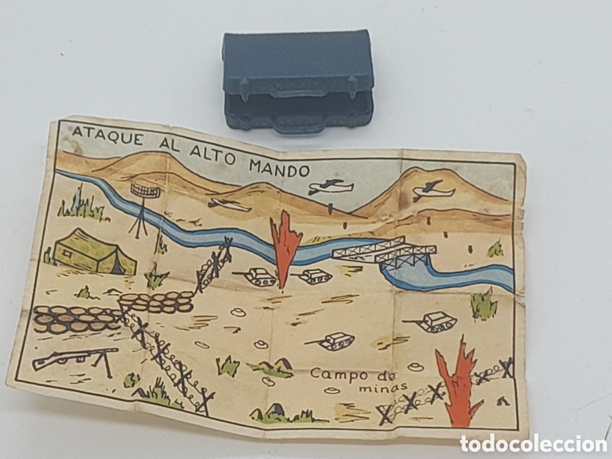 Madelman: MADELMAN ORIGINAL. MALETIN CON MAPA DE ALTO MANDO - Foto 1